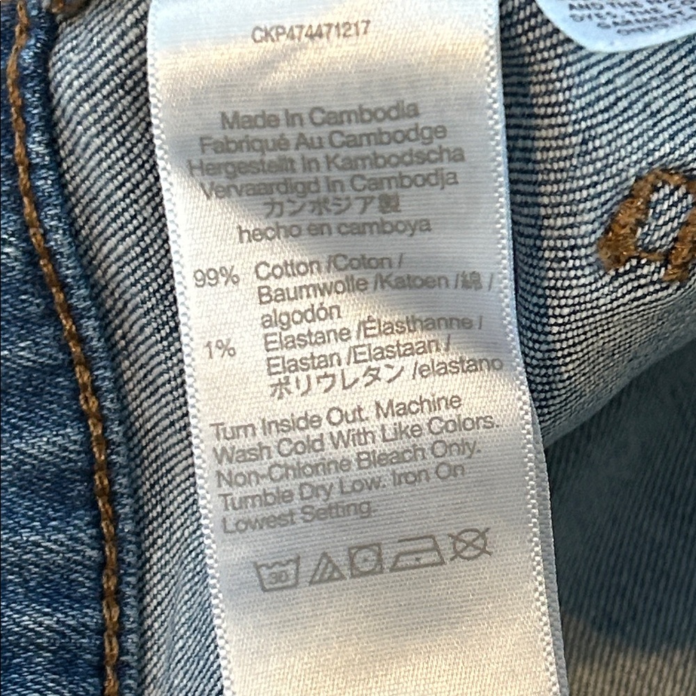 Madewell Women’s Light Blue Skinny Flare Jeans Size 26 - Picture 5 of 12